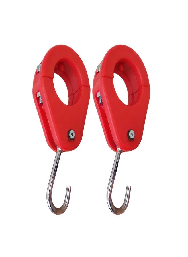 Toy Park Rotating Carabiner for Swings, Hook for Swings with Cuff (Red) - Image 3